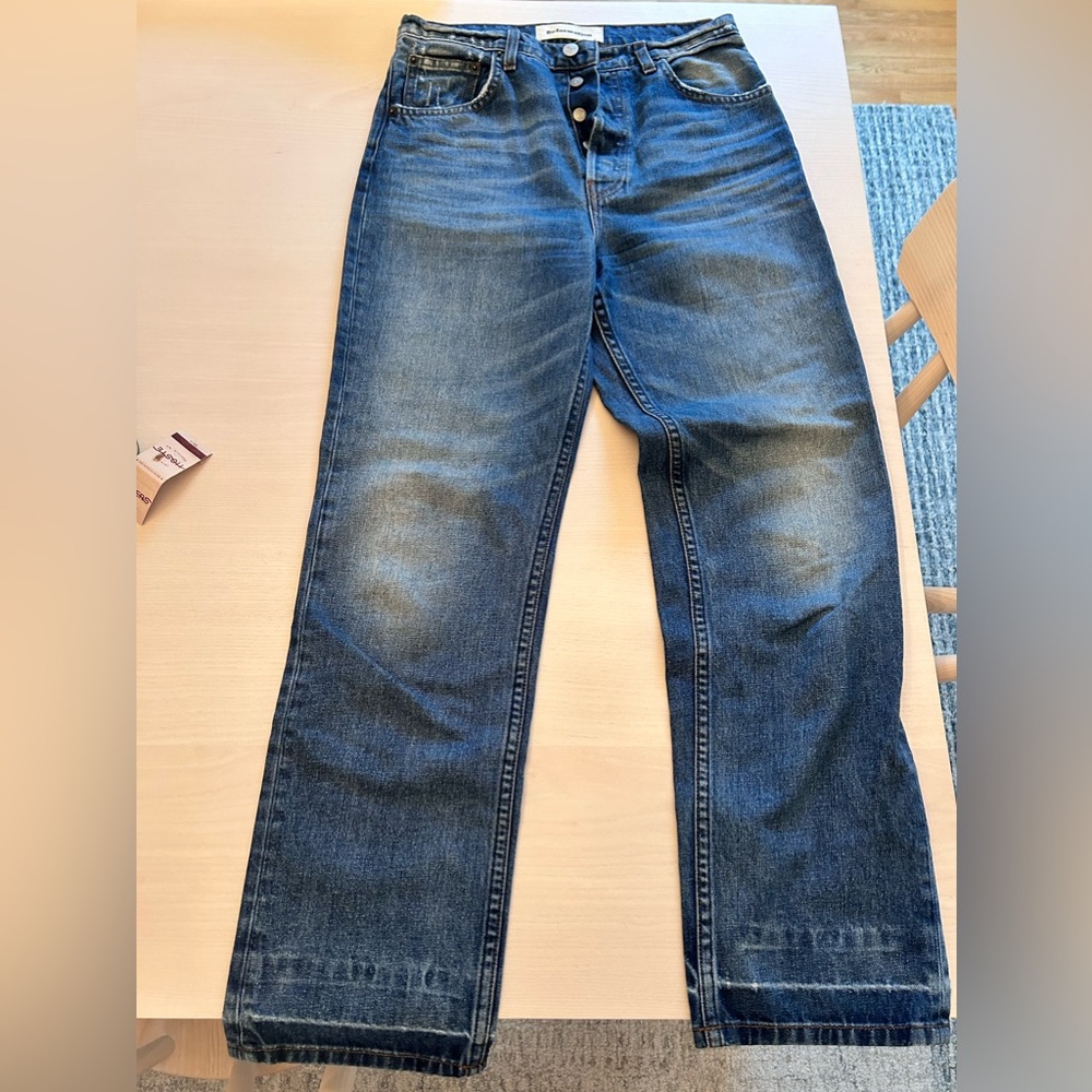 Reformation Cynthia High Rise Relaxed Jeans in Antigua size 27